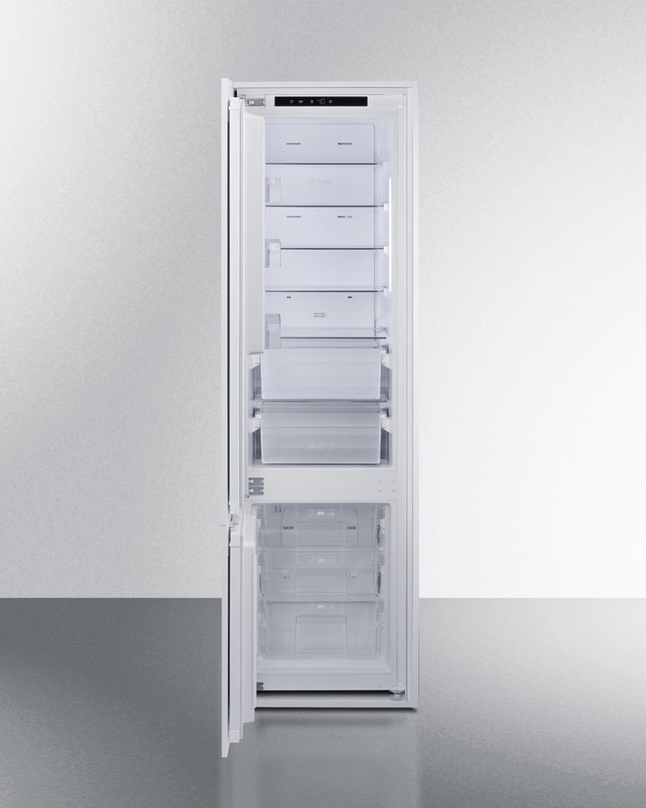 24" Wide Fully Integrated Bottom Mount Refrigerator-Freezer FFBF11NTLHD