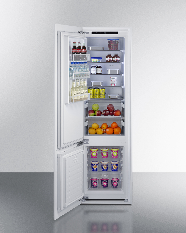24" Wide Fully Integrated Bottom Mount Refrigerator-Freezer FFBF11NTLHD