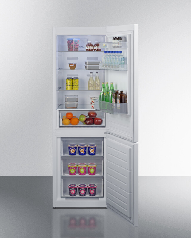 24" Wide Bottom Mount Refrigerator-Freezer FFBF121W