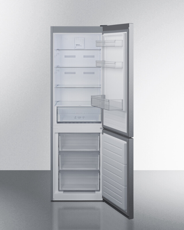 24" Wide Bottom Mount Refrigerator-Freezer view 2