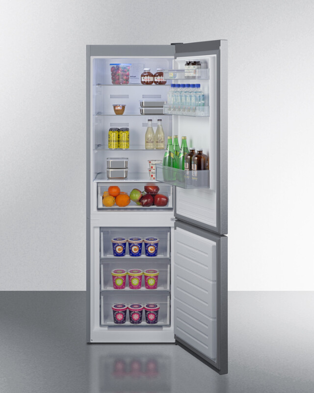 24" Wide Bottom Mount Refrigerator-Freezer view 4