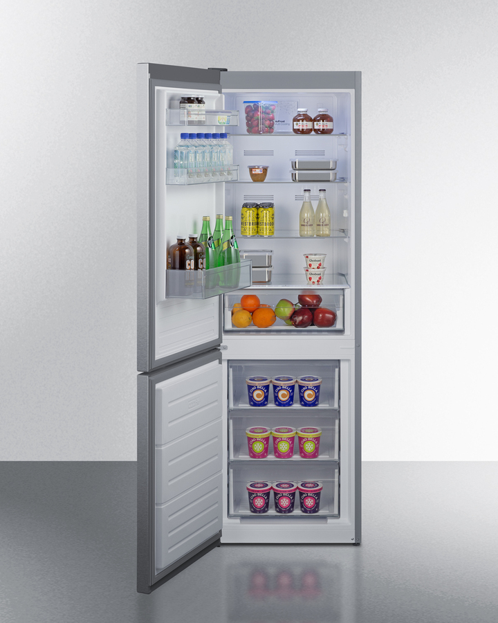 24" Wide Bottom Mount Refrigerator-Freezer view 2
