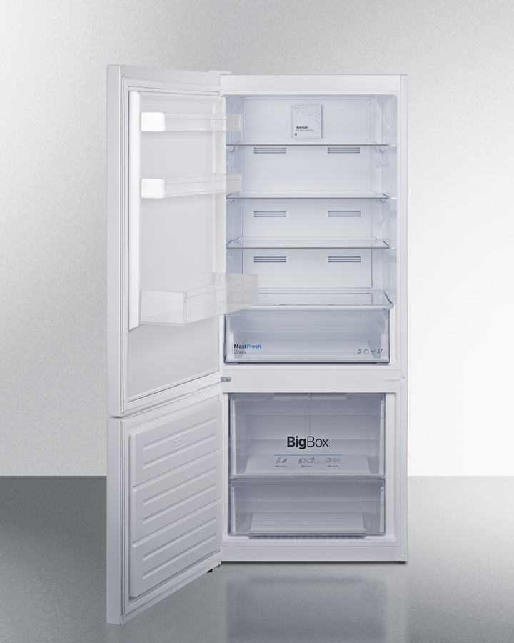 28" Wide Bottom Mount Refrigerator-Freezer view 2