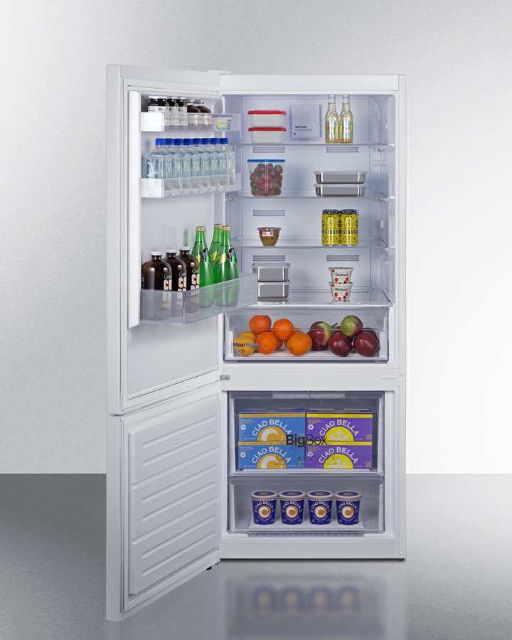 28" Wide Bottom Mount Refrigerator-Freezer view 3