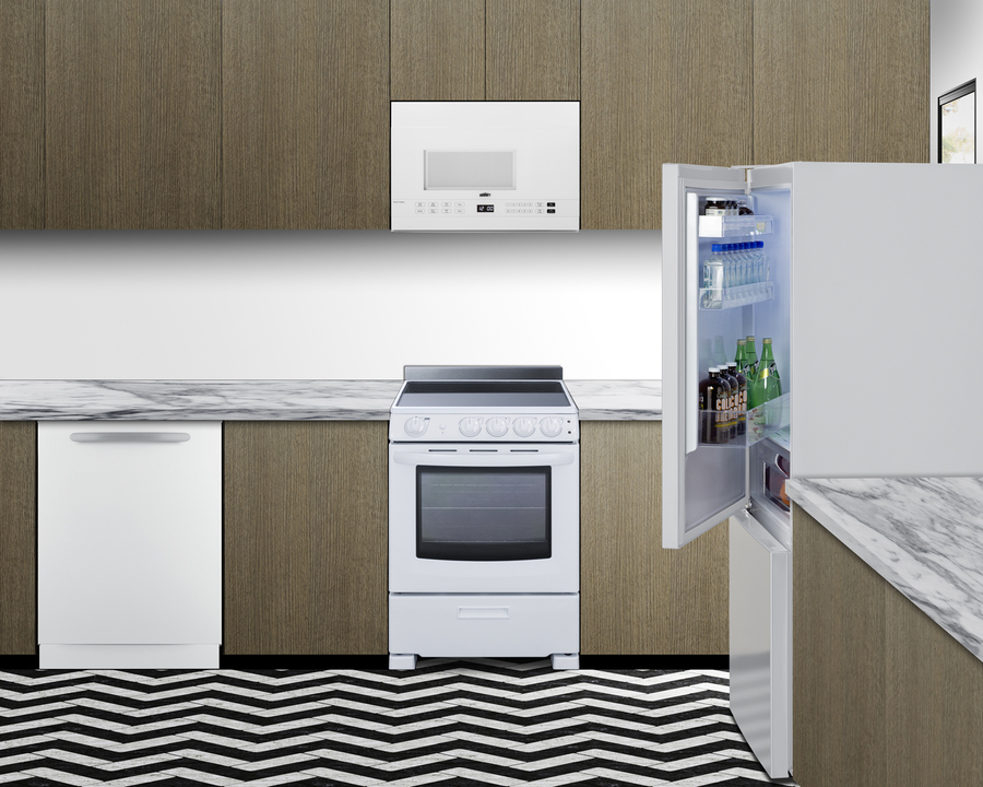 28" Wide Bottom Mount Refrigerator-Freezer view 7