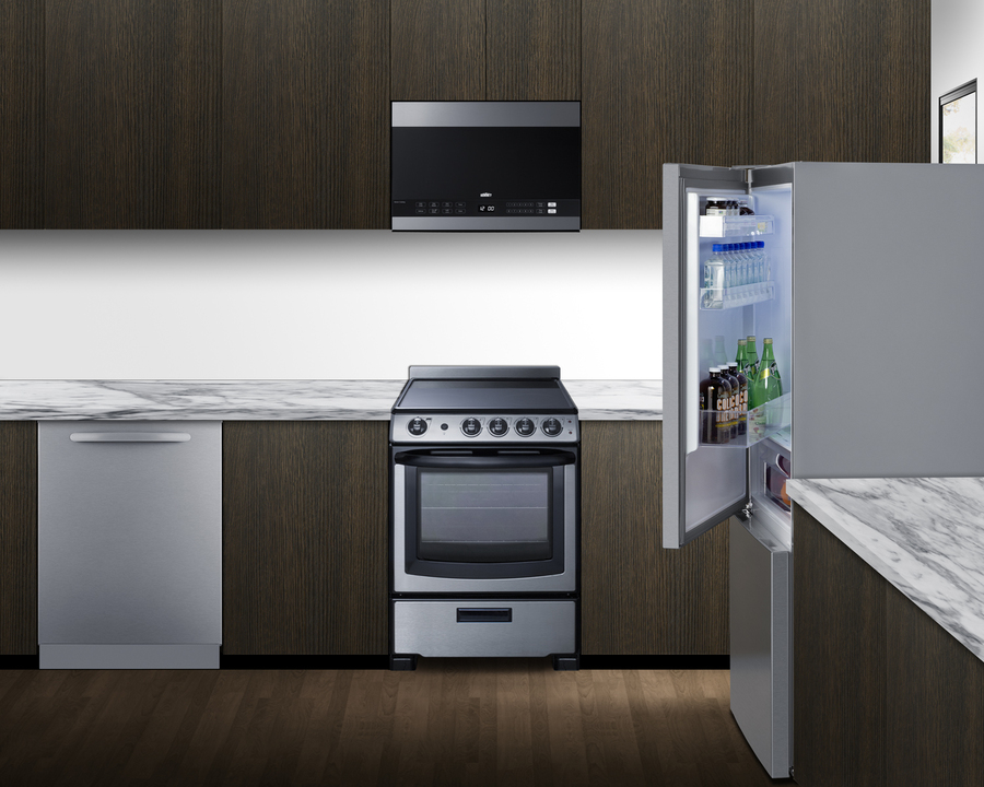28" Wide Bottom Mount Refrigerator-Freezer view 7