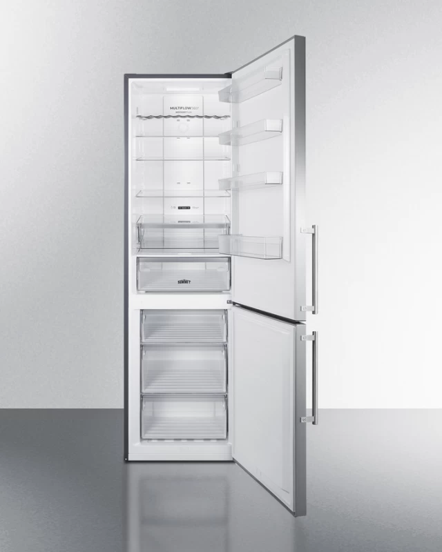 24" Wide Bottom Freezer Refrigerator view 2