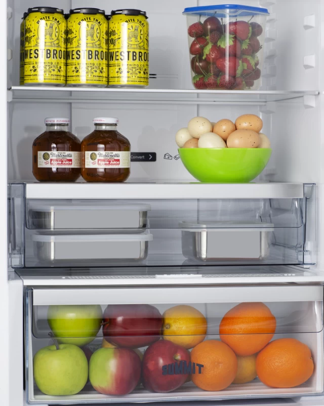 24" Wide Bottom Freezer Refrigerator view 7