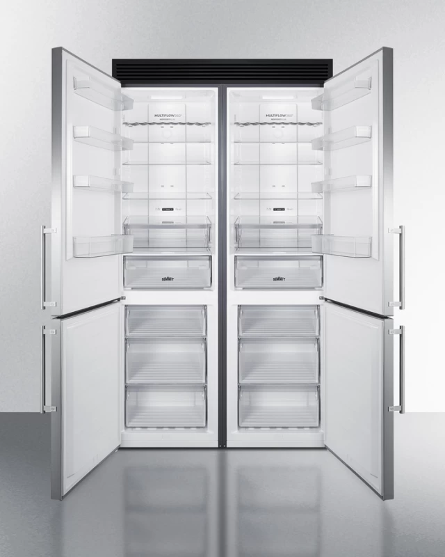 48" Wide Bottom Freezer Refrigerator Set FFBF181ES2KIT48