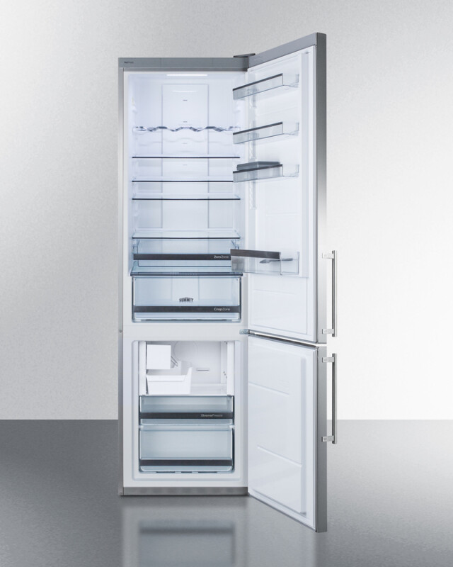 24" Wide Built-In Bottom Freezer Refrigerator With Icemaker FFBF181ESBIIM