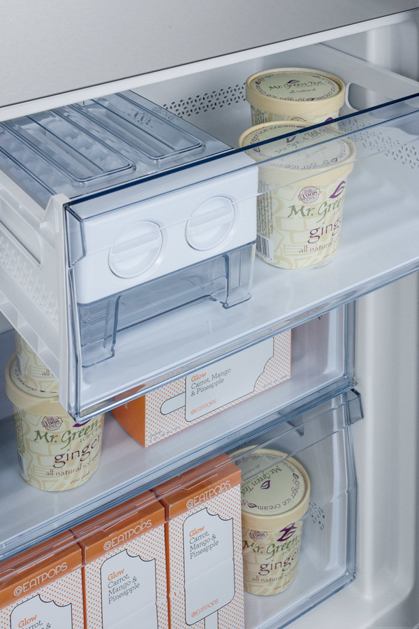 24" Wide Built-In Bottom Freezer Refrigerator FFBF192SSBI