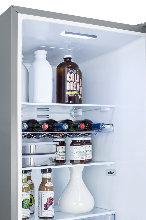24" Wide Built-In Bottom Freezer Refrigerator With Icemaker FFBF192SSBIIM
