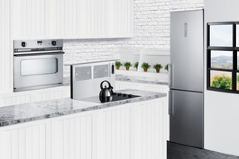 24" Wide Bottom Freezer Refrigerator With Icemaker FFBF192SSIM