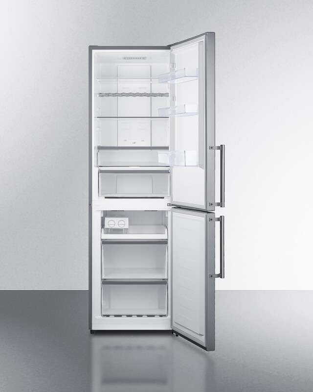 24" Wide Bottom Freezer Refrigerator view 4