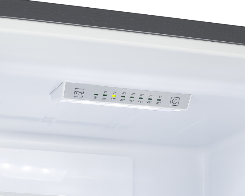 24" Wide Bottom Freezer Refrigerator view 5