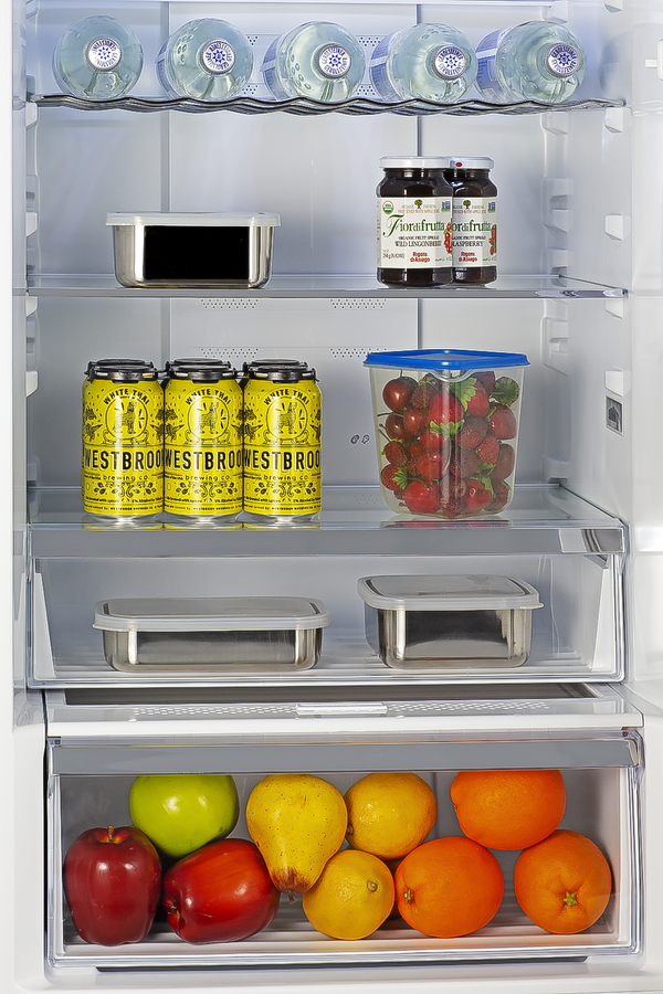 24" Wide Bottom Freezer Refrigerator view 6