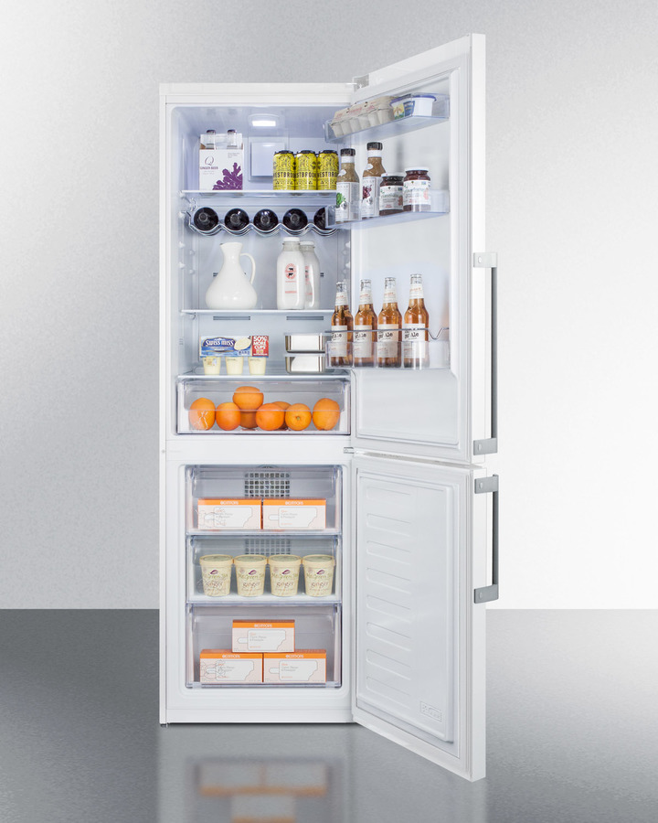 24" Wide Bottom Freezer Refrigerator FFBF241W