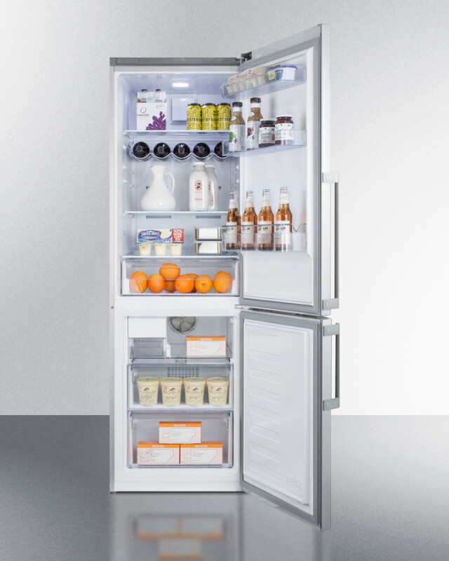 24" Wide Bottom Freezer Refrigerator With Icemaker FFBF247SSIM