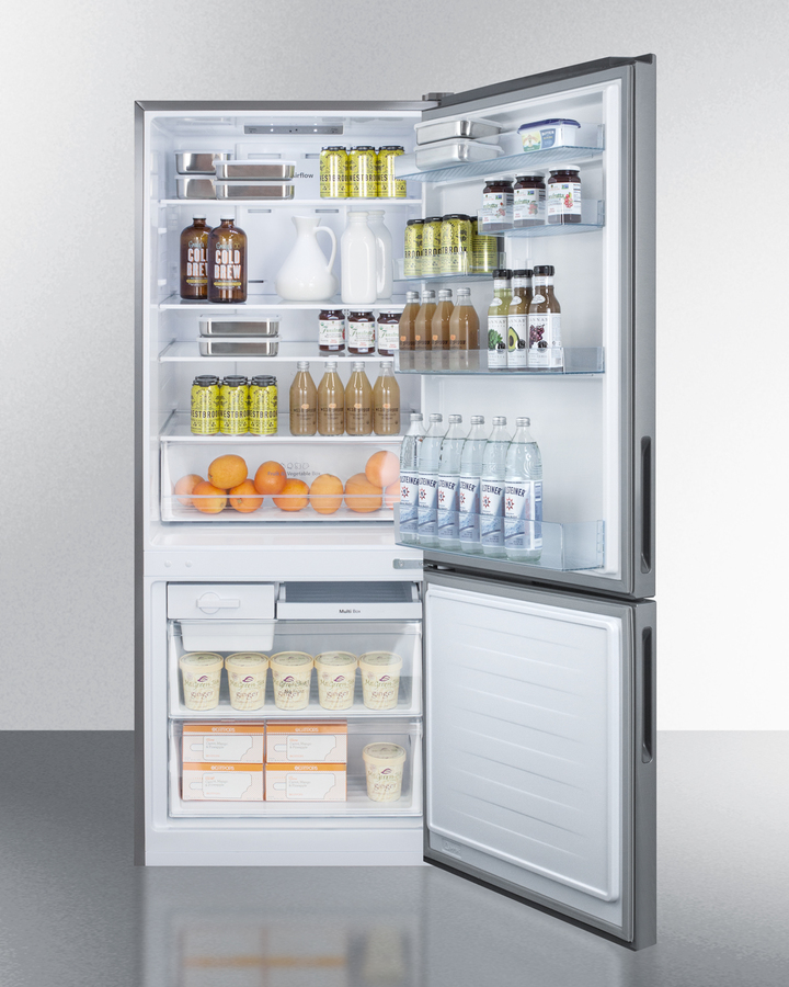28" Wide Built-In Bottom Freezer Refrigerator FFBF279SSBI