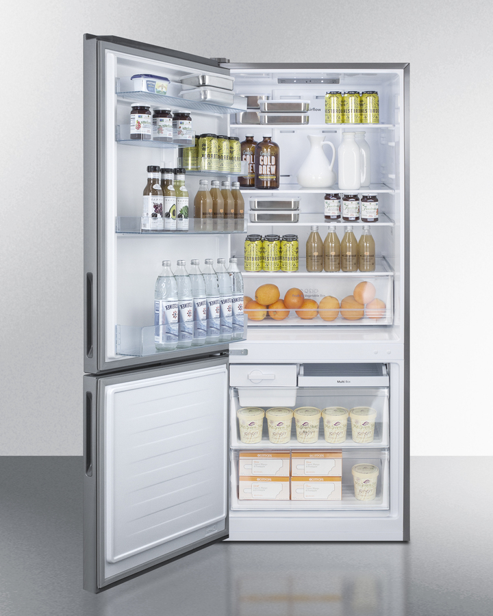 28" Wide Built-In Bottom Freezer Refrigerator FFBF279SSBILHD