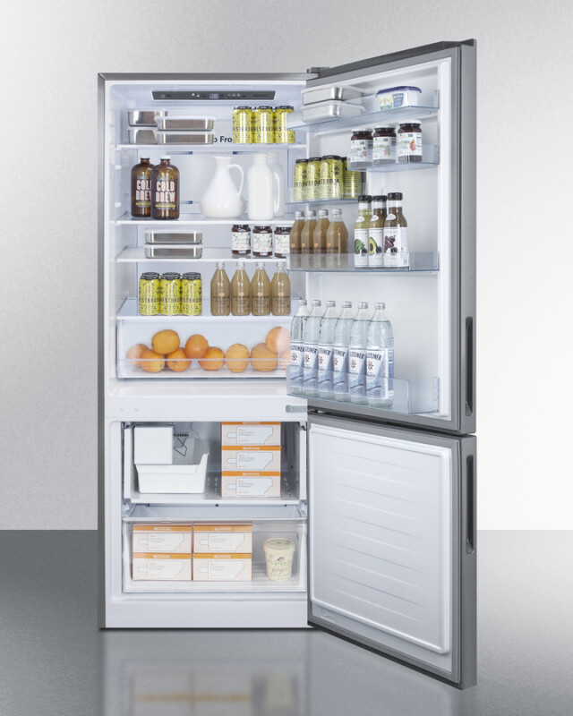 28" Wide Bottom Freezer Refrigerator view 3