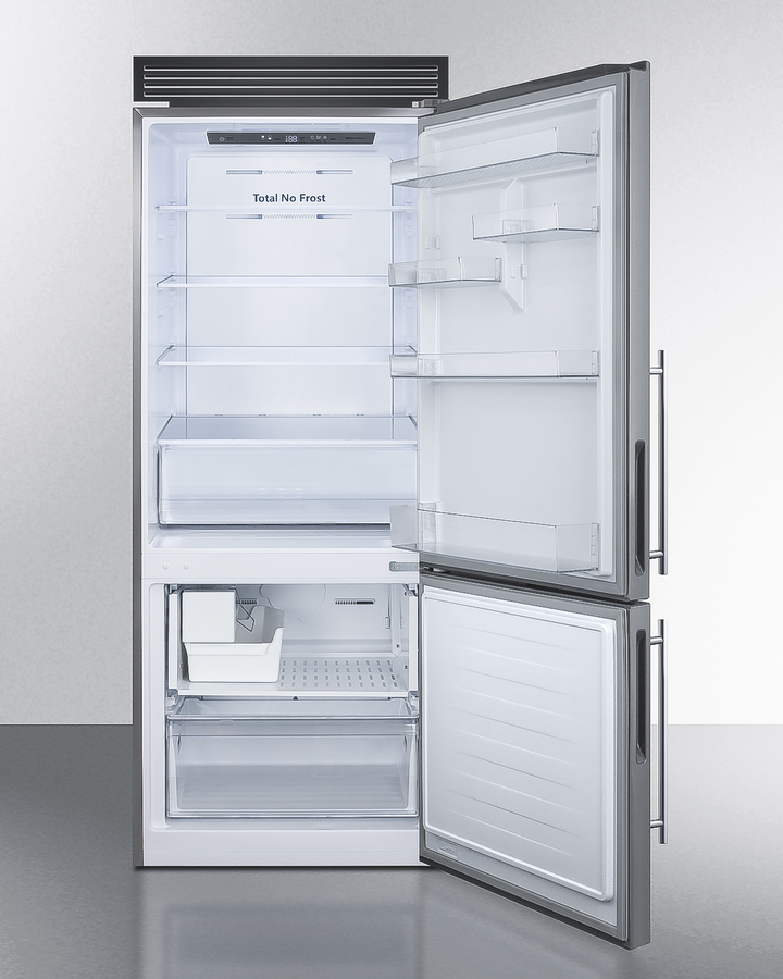 28" Wide Bottom Freezer Refrigerator FFBF279SSXIMH72