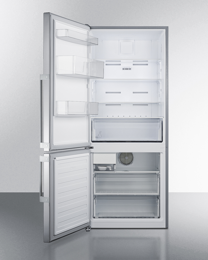 28" Wide Bottom Freezer Refrigerator with Icemaker FFBF284SSIMLHD