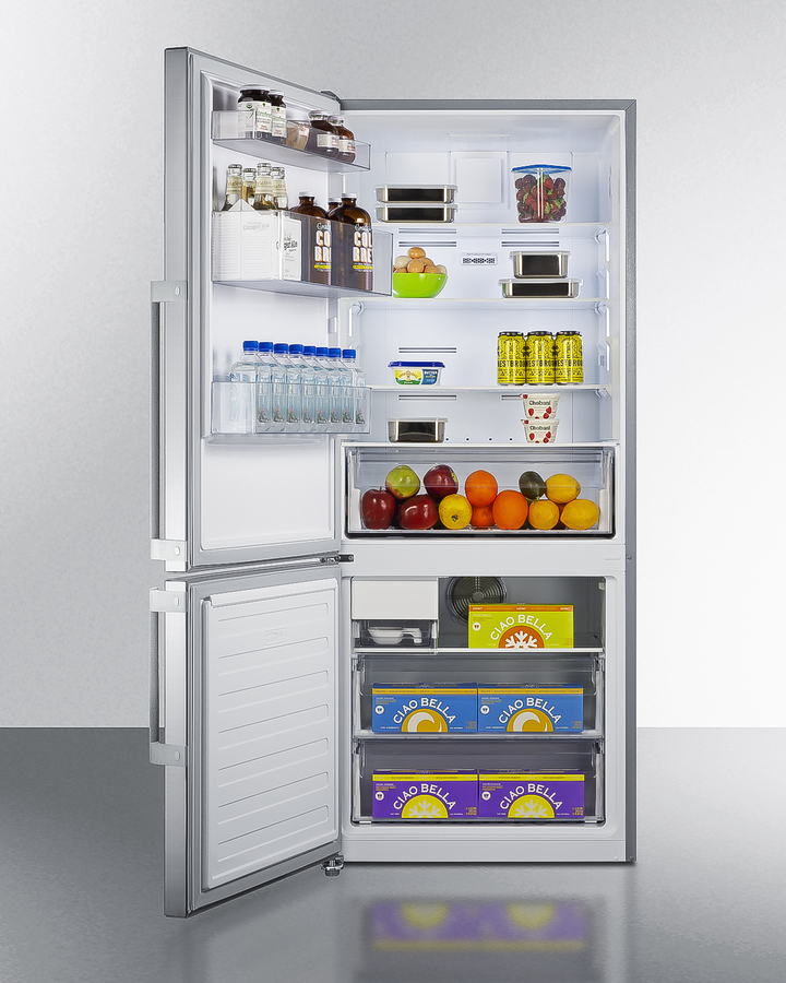 28" Wide Bottom Freezer Refrigerator with Icemaker FFBF284SSIMLHD