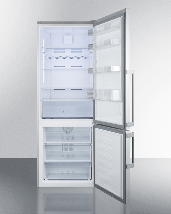 28" Wide Bottom Freezer Refrigerator FFBF286SS