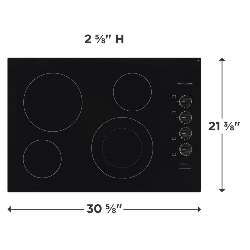30" Electric Cooktop view 8