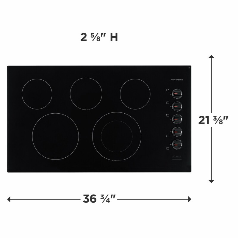 36" Electric Cooktop view 5