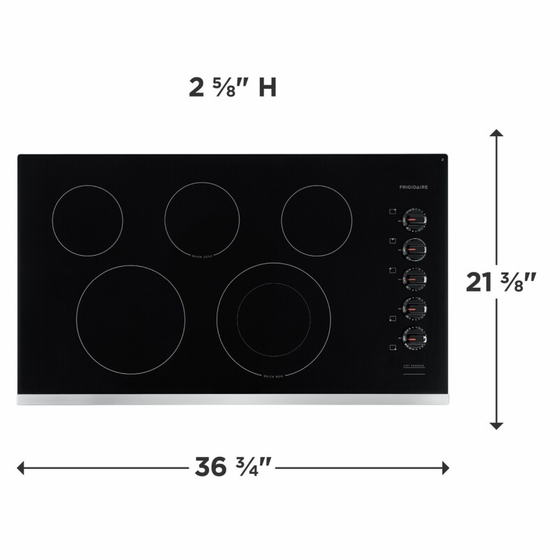 36" Electric Cooktop view 2