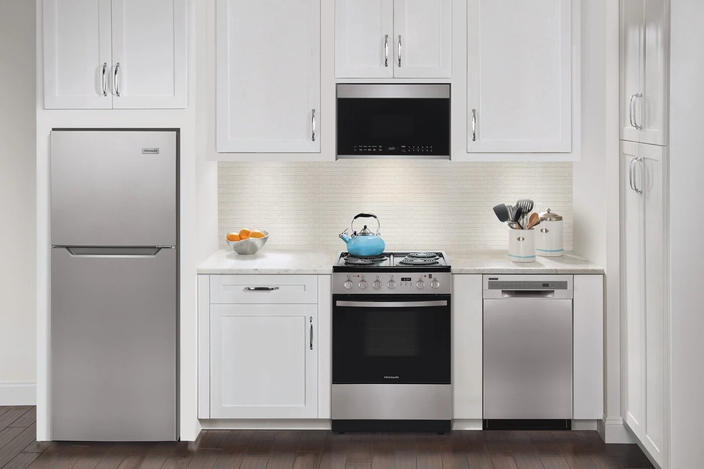 Compact design for smaller kitchens