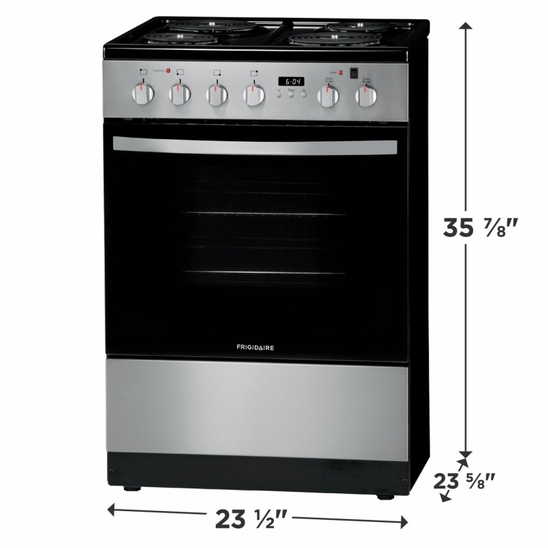 24" Freestanding Electric Range view 2
