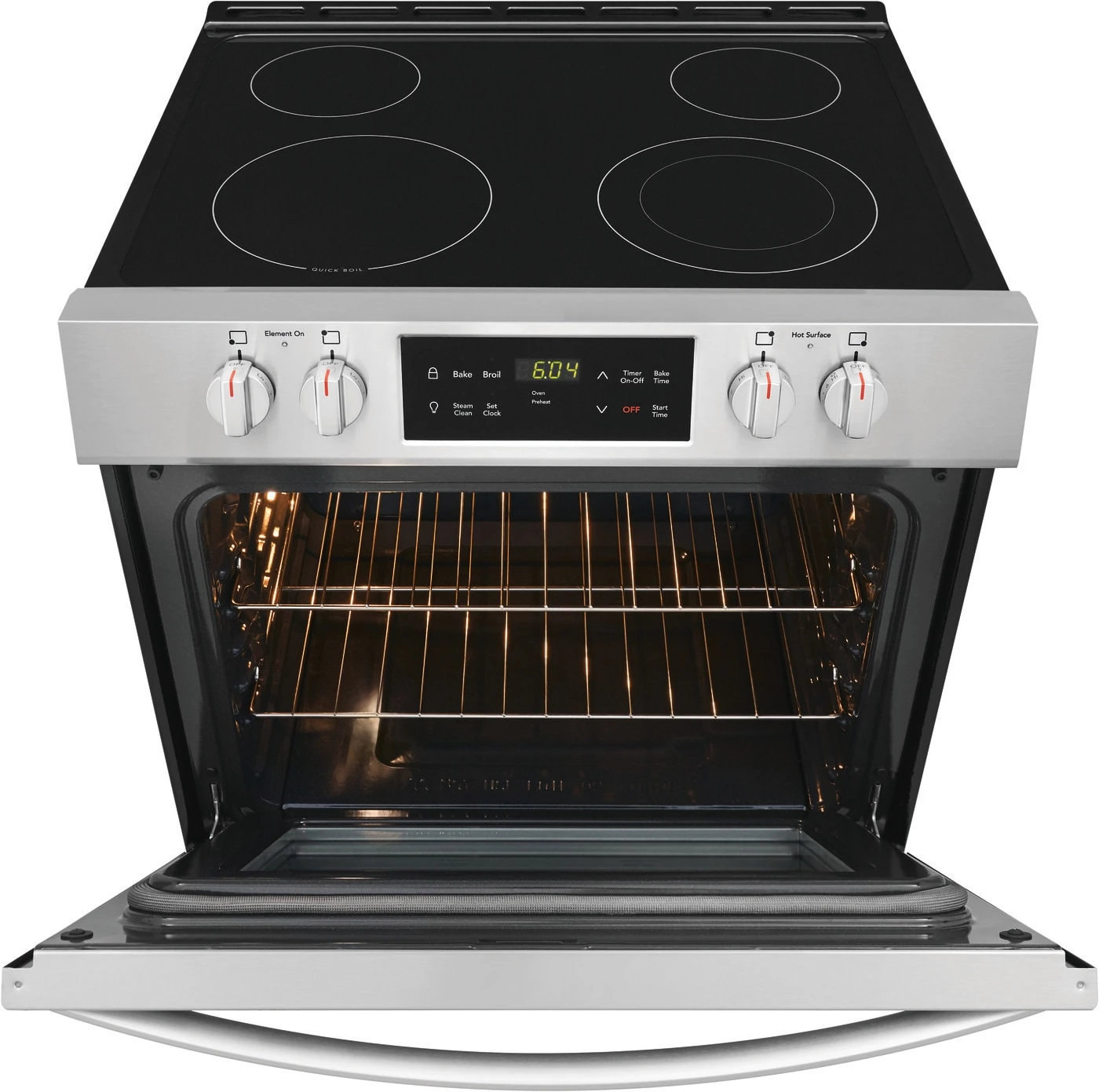 30" Front Control Electric Range FFEH3051VS, product image 5 of 8