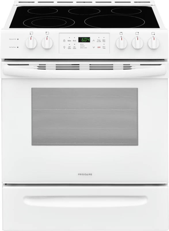30'' Front Control Freestanding Electric Range FFEH3054UW