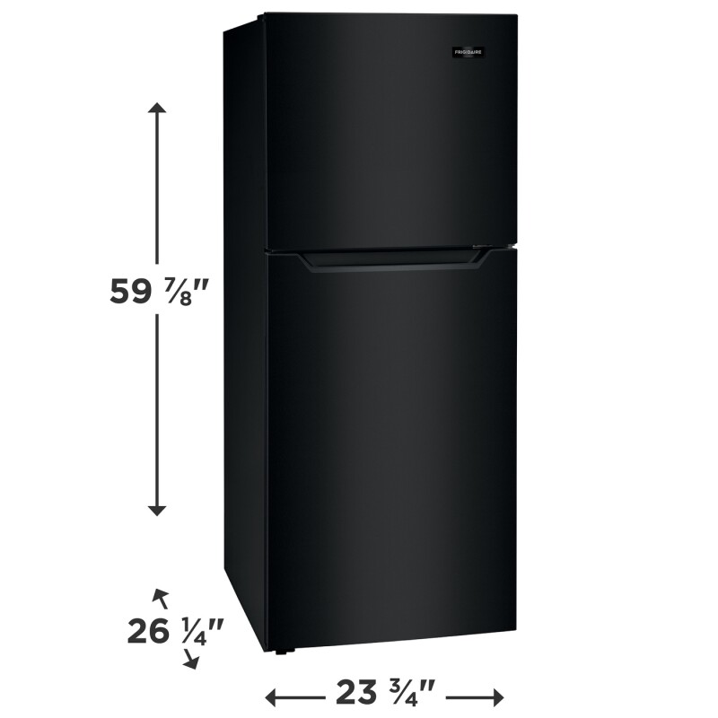 10.1 Cu. Ft. Top Freezer Apartment-Size Refrigerator view 2