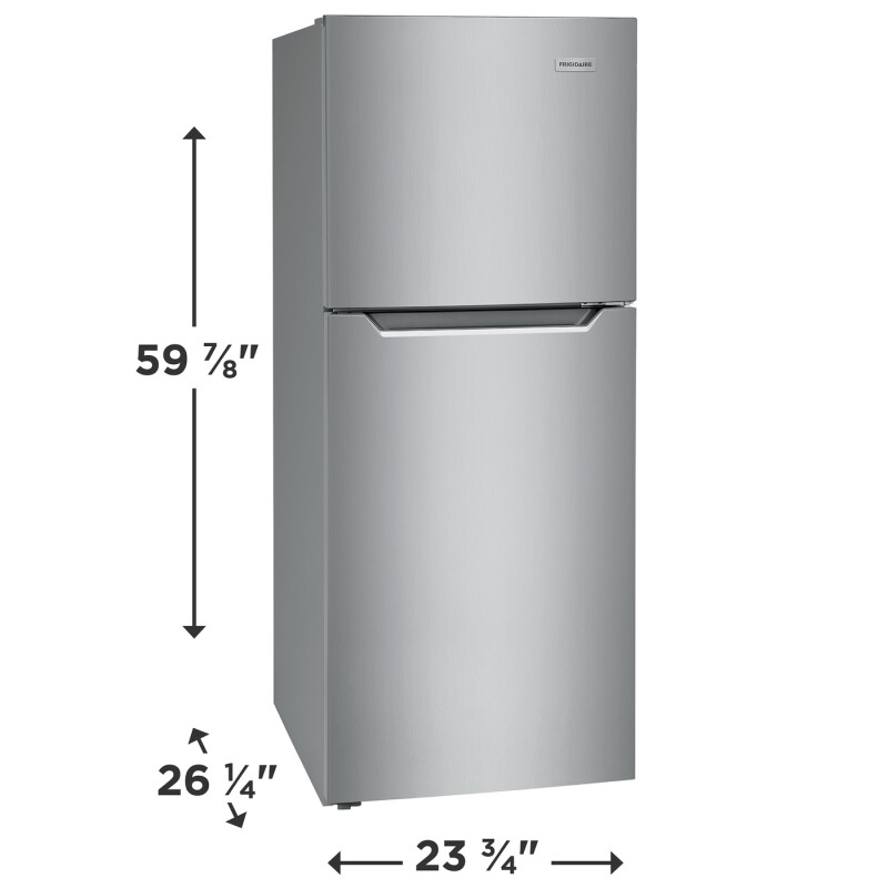 10.1 Cu. Ft. Top Freezer Apartment-Size Refrigerator view 3