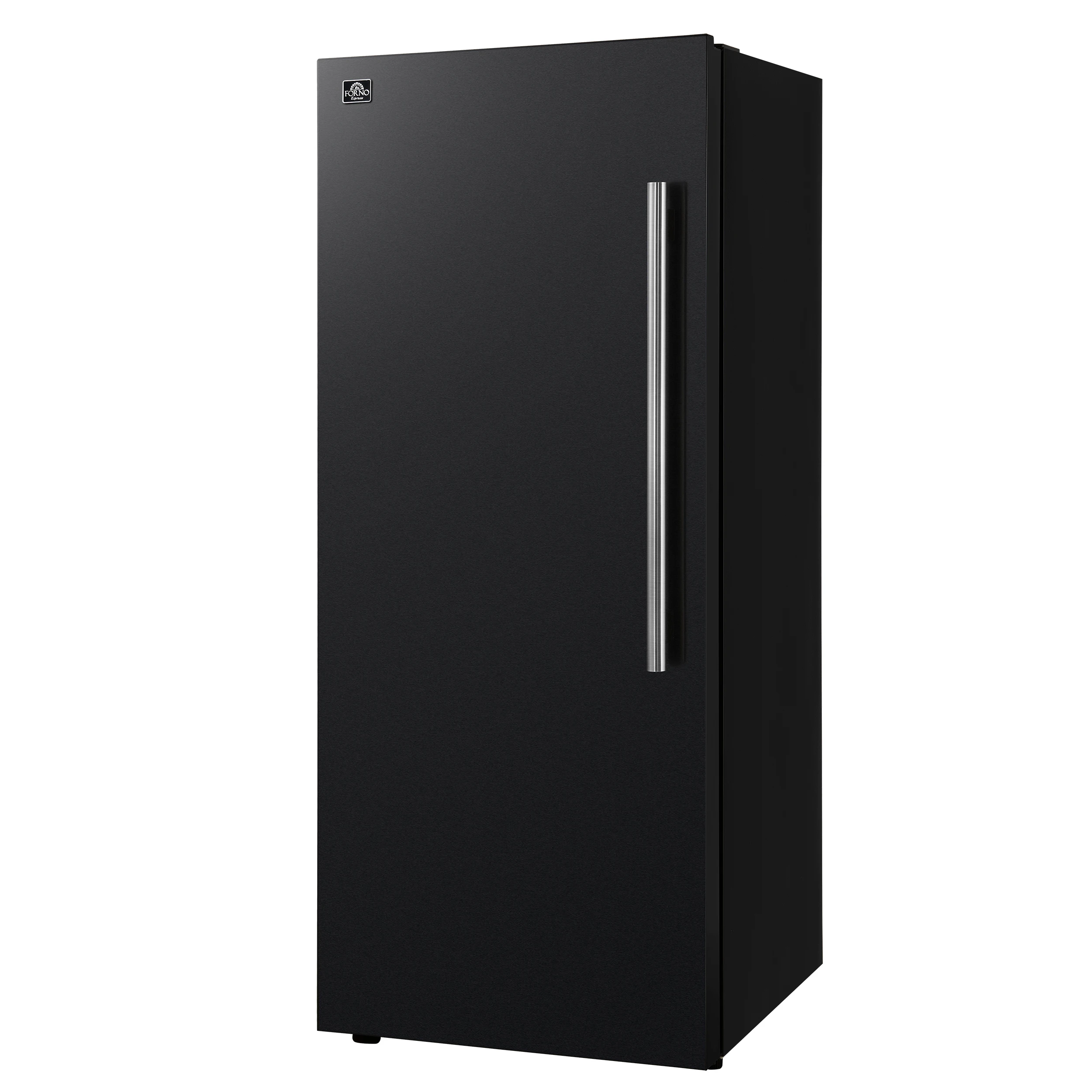Maderno 28-Inch Convertible Upright Freezer/Refrigerator in with Antique Brass Handle, 13.6 cu.ft., Left Swing FFFFD172228BLKLS
