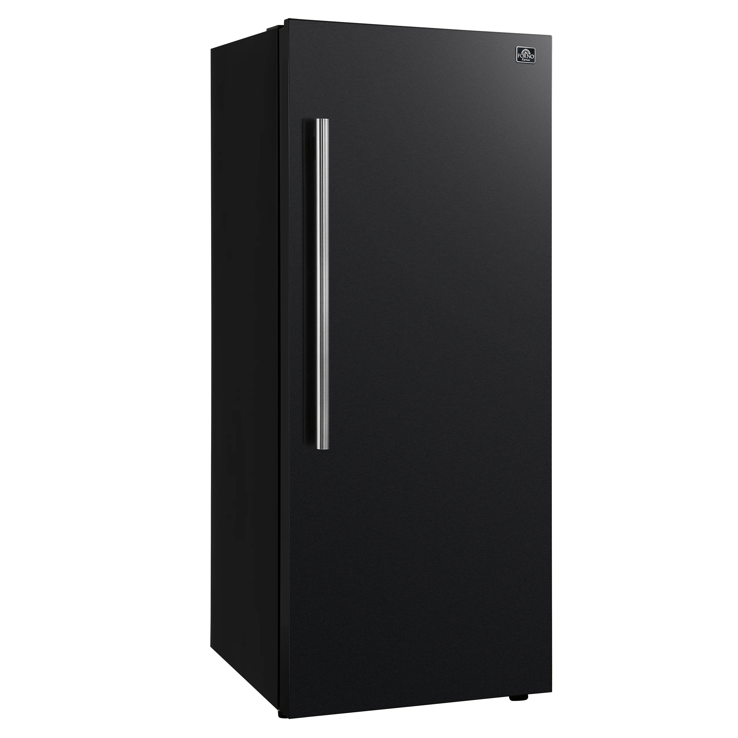 Maderno 28-Inch Convertible Freezer/Refrigerator in with Antique Brass Handle, 13.6 cu.ft. Right Swing FFFFD172228BLKRS