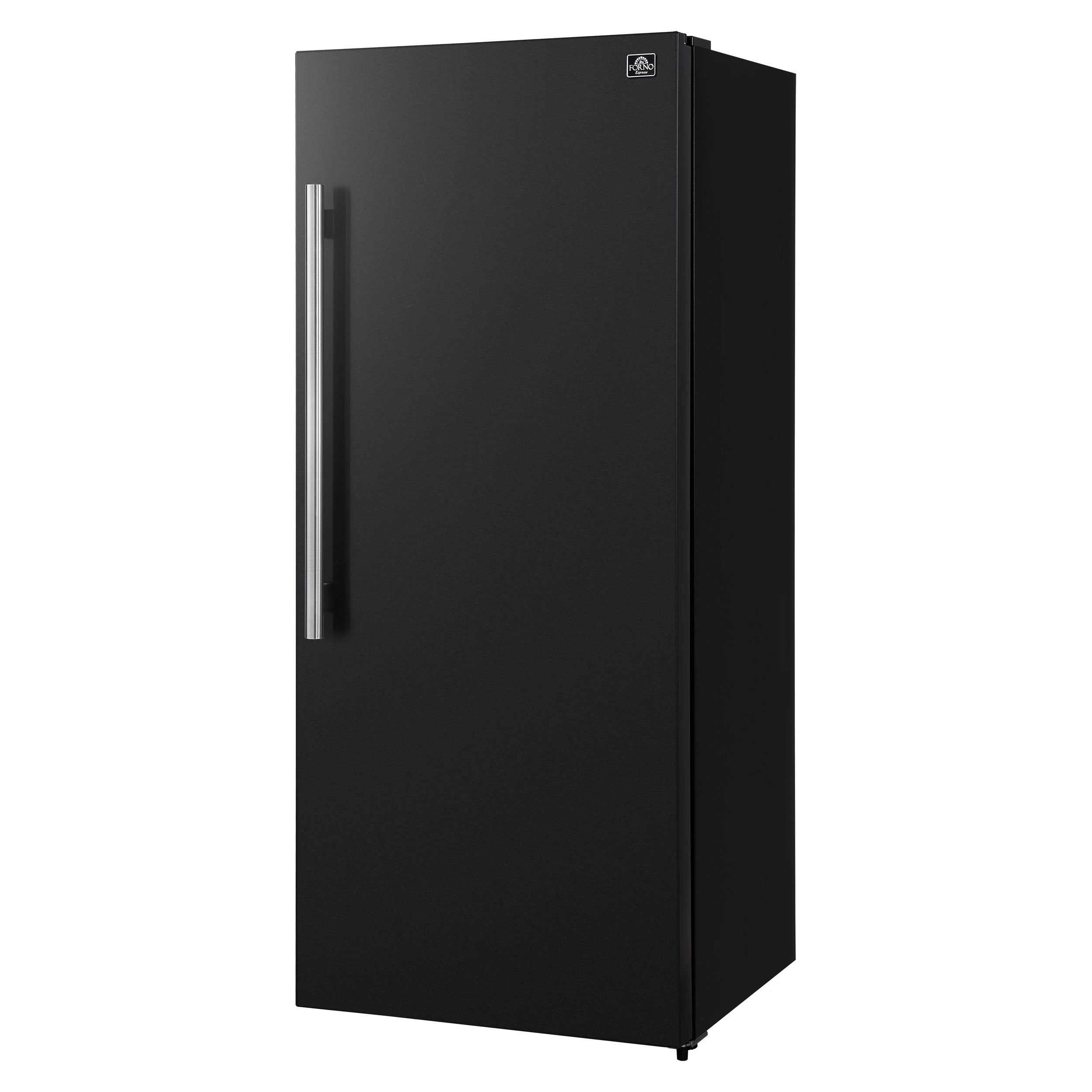 Maderno 28-Inch Convertible Freezer/Refrigerator in with Antique Brass Handle, 13.6 cu.ft. Right Swing FFFFD172228BLKRS