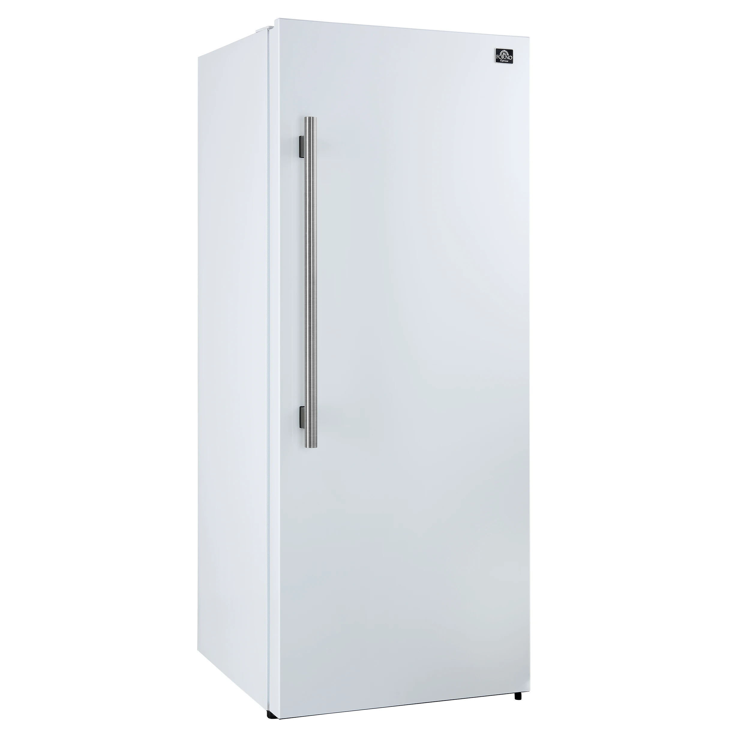 Maderno 28-Inch Convertible Freezer/Refrigerator in with Antique Brass Handle, 13.6 cu.ft. Right Swing FFFFD172228WHTRS