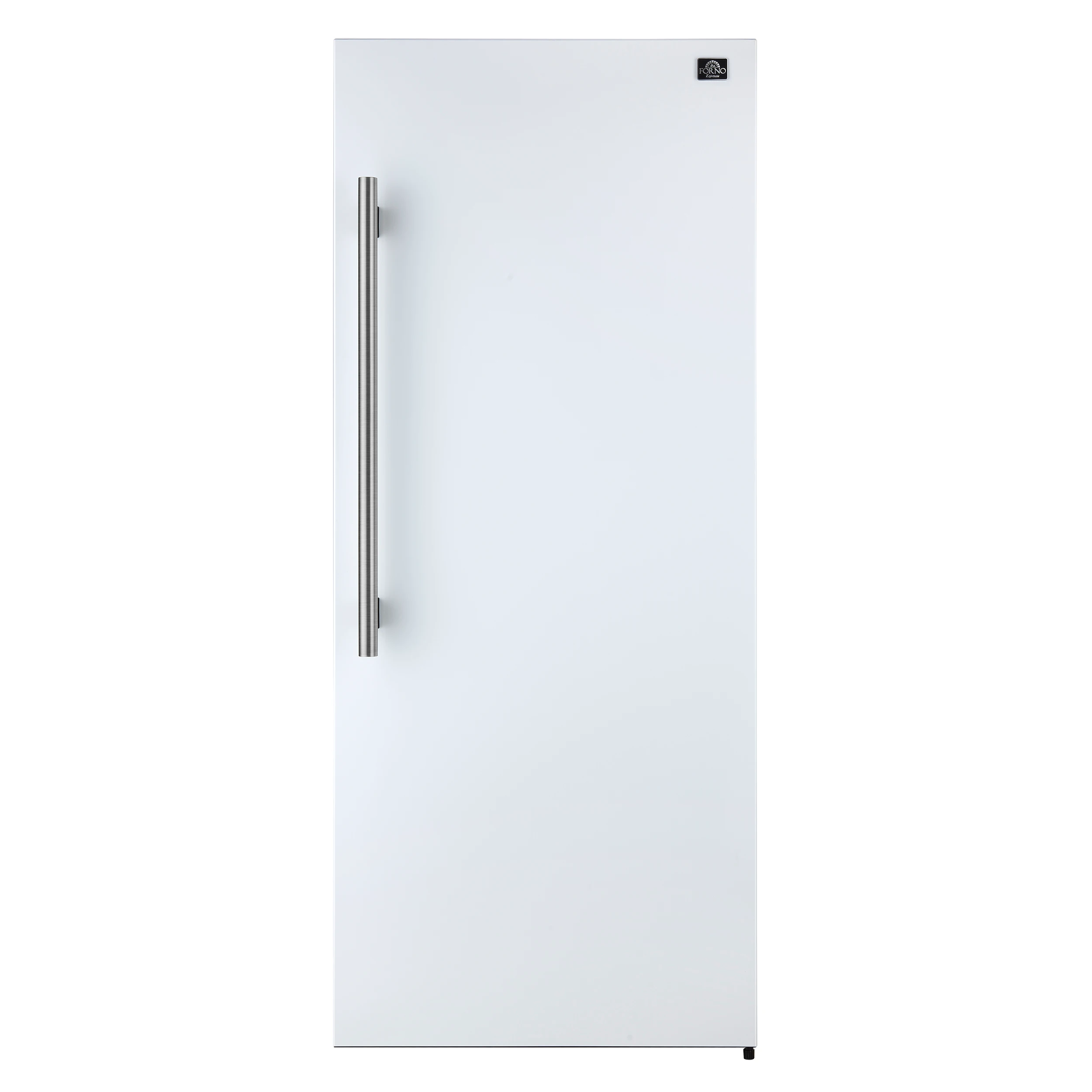 Maderno 28-Inch Convertible Freezer/Refrigerator in with Antique Brass Handle, 13.6 cu.ft. Right Swing FFFFD172228WHTRS