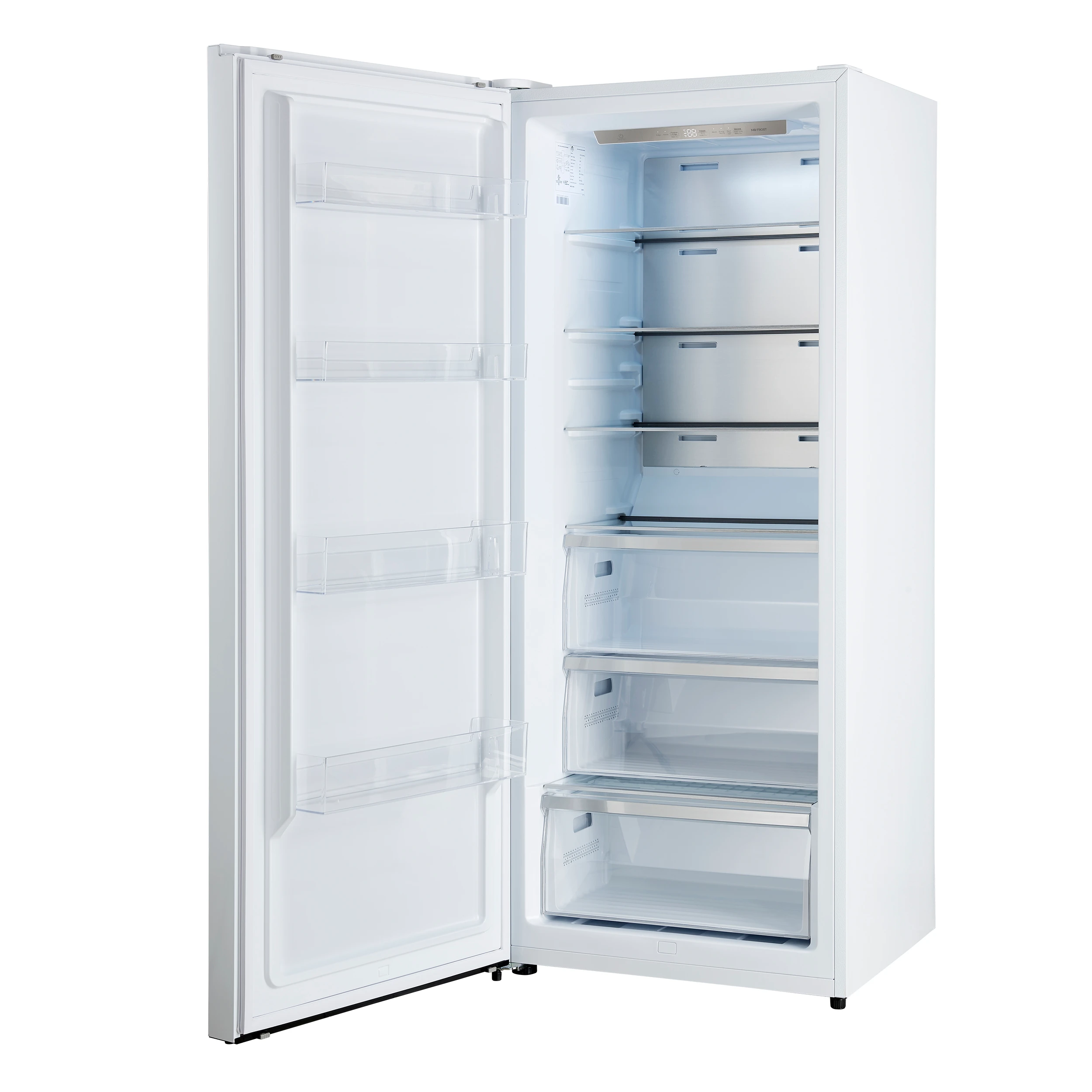 Maderno 28-Inch Built-In Convertible Refrigerator, 13.6 cu.ft, Left Swing, Decorative Grill, ENERGY STAR Certified FFFFD172232LMGWHT
