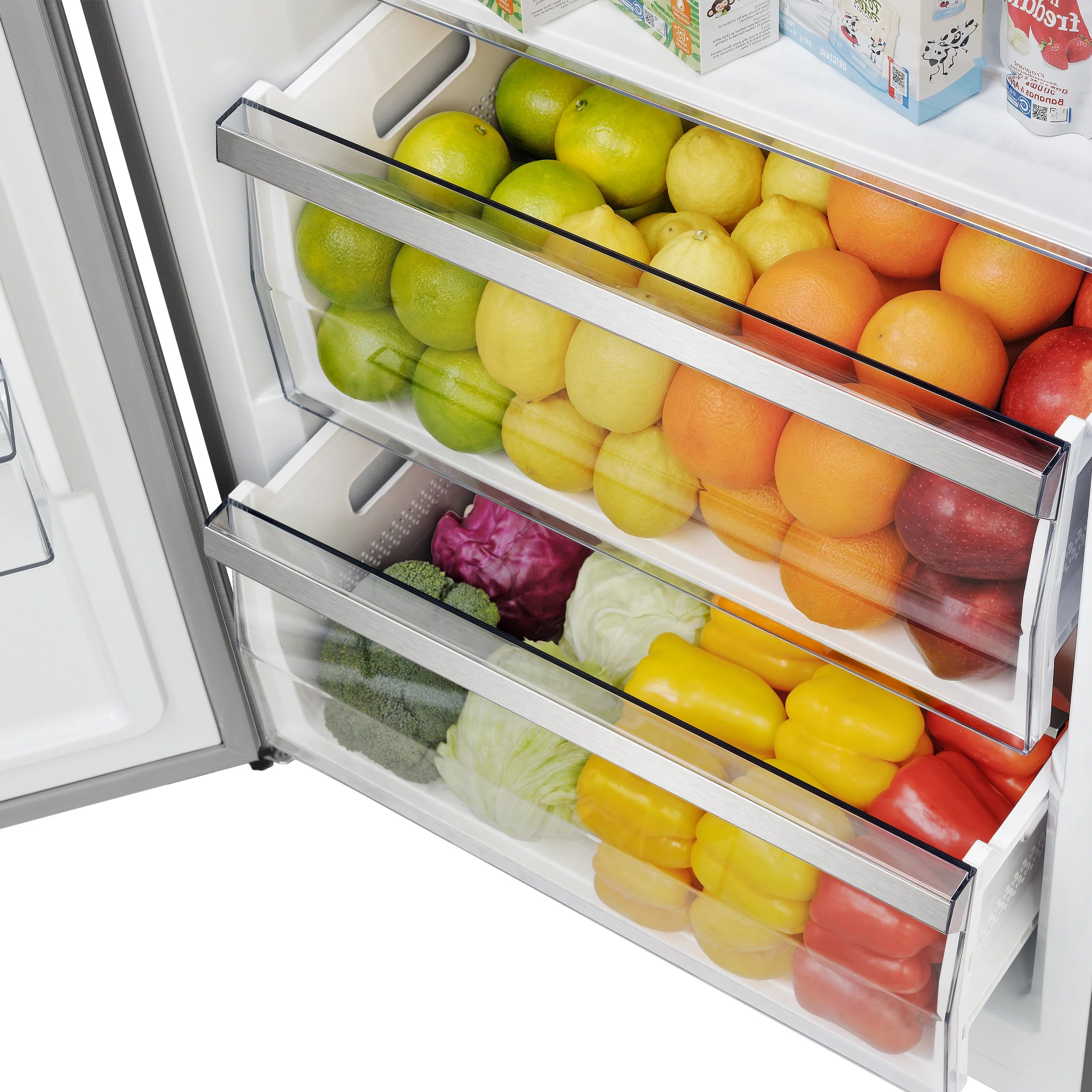 Maderno 28-Inch Built-In Convertible Refrigerator, 13.6 cu.ft, Left Swing, Decorative Grill, ENERGY STAR Certified FFFFD172232LS