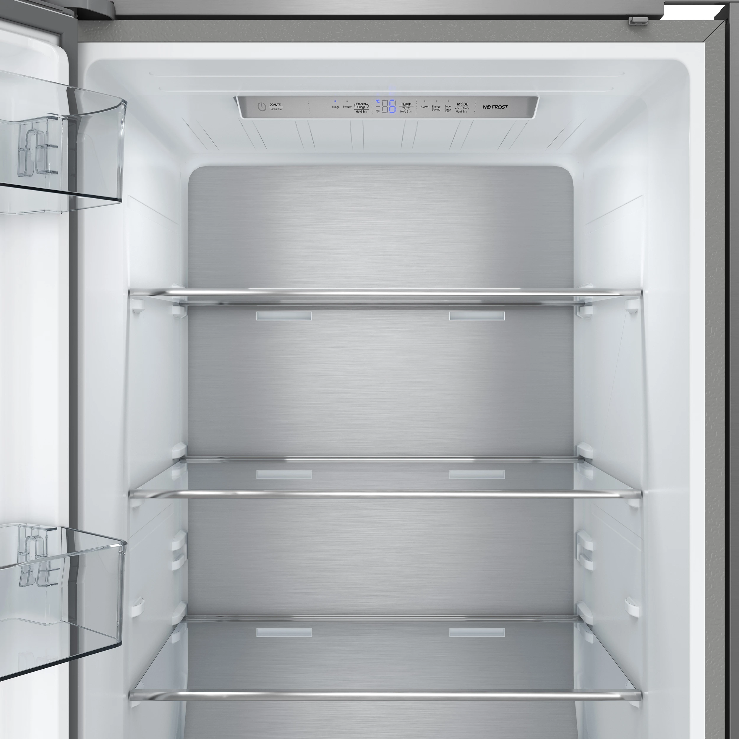 Maderno 28" Built-In Convertible Refrigerator, 13.6 cu.ft. Left Swing with Decorative Grill - 32" Wide FFFFD172232LSG
