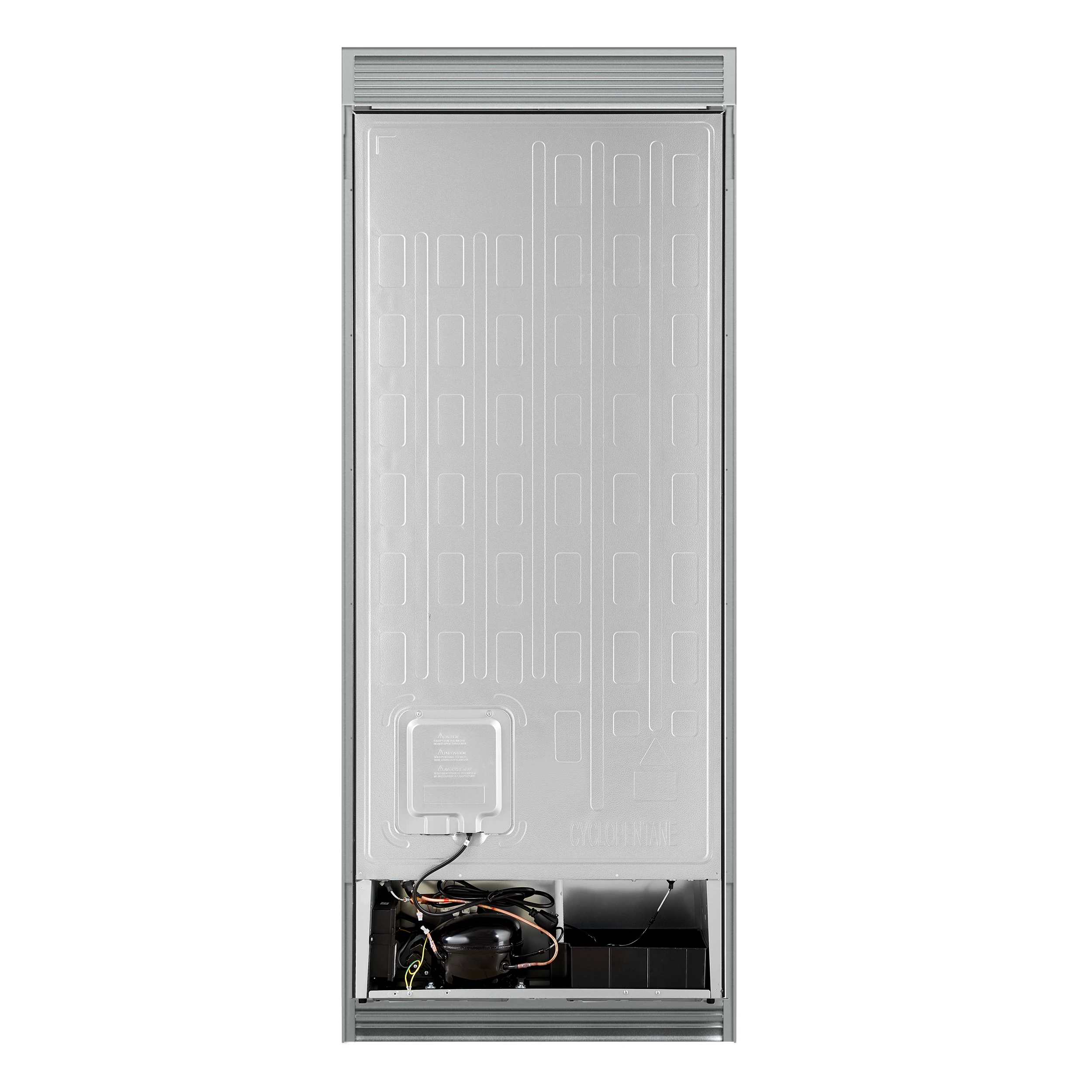 Maderno 28" Built-In Convertible Refrigerator in , 13.6 cu.ft. Left Swing with Decorative Grill - 32" Wide FFFFD172232LSGBLK