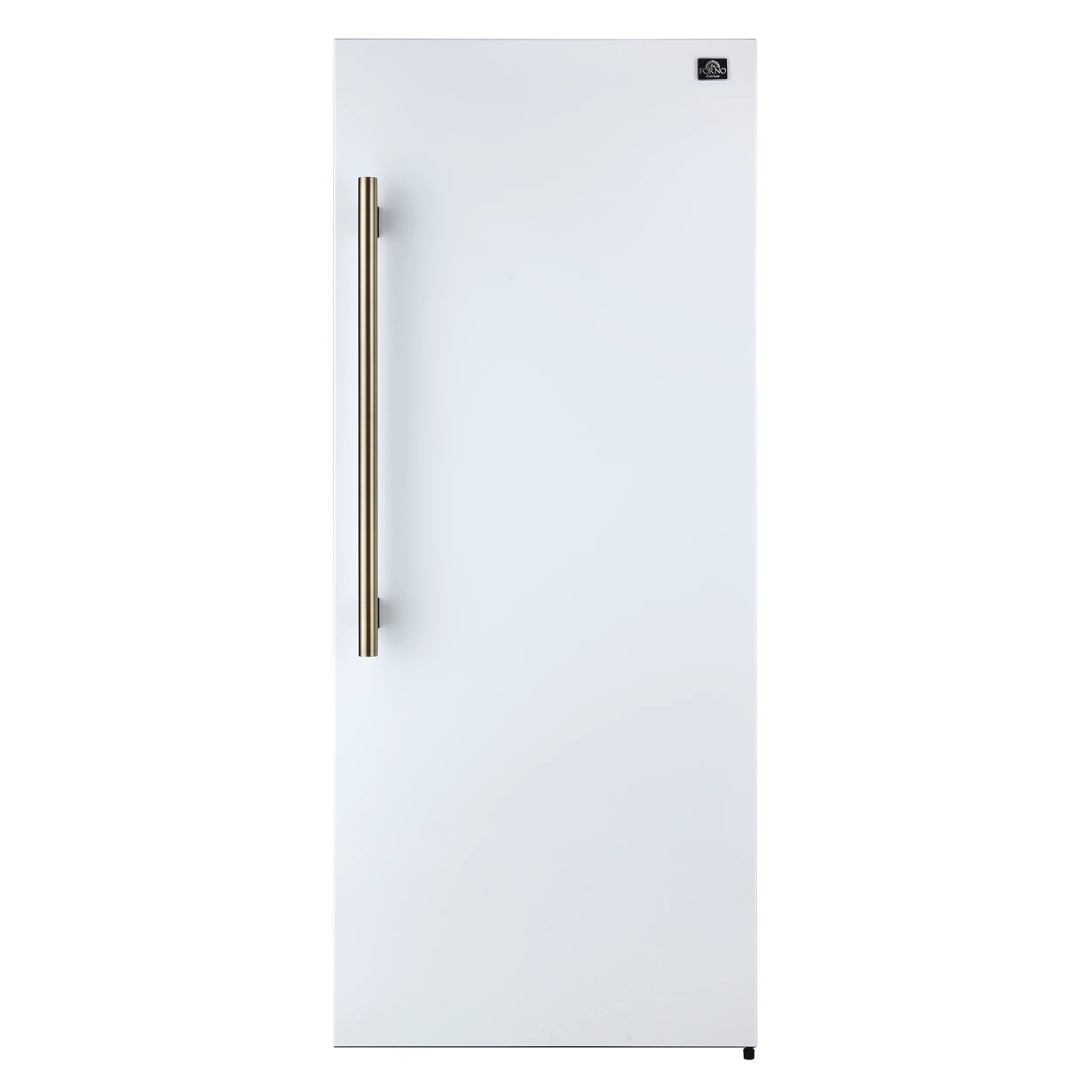 Maderno 28-Inch Built-In Convertible Refrigerator in with Antique Brass Handle, 13.6 cu.ft. Right Swing with Decorative Grill - 32-Inch Wide FFFFD172232RMGWHT