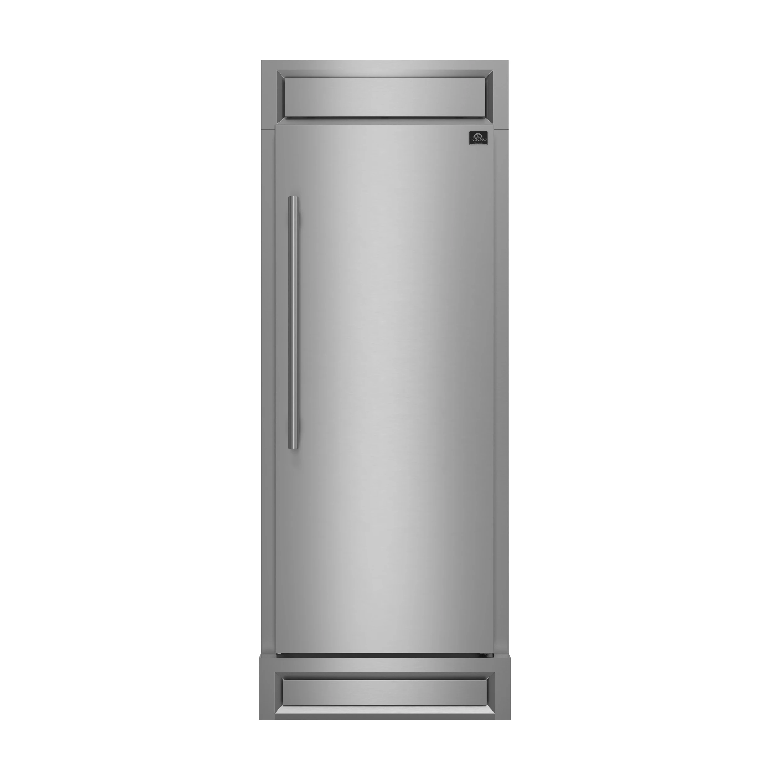Maderno 28-Inch Built-In Convertible Refrigerator, 13.6 cu.ft, Right Swing, Decorative Grill, ENERGY STAR Certified FFFFD172232RS
