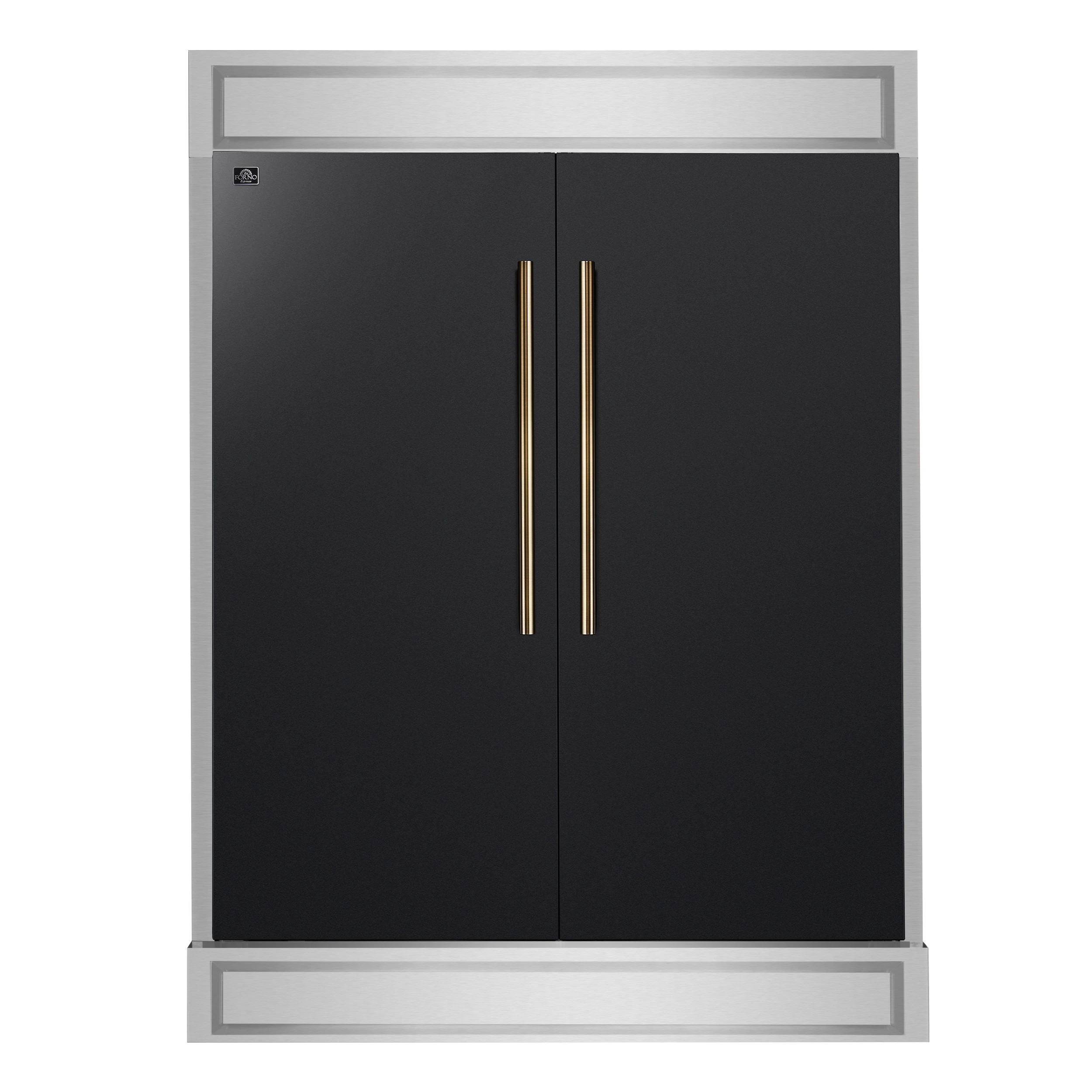 Maderno 2-28-Inch Wide Convertible Refrigerator/Freezer in , Decorative Trim, 27.2 cu.ft, 84-Inch High, ENERGY STAR Certified FFFFD172260MGBLK
